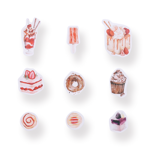 Dessert Stickers - Stationery Pal