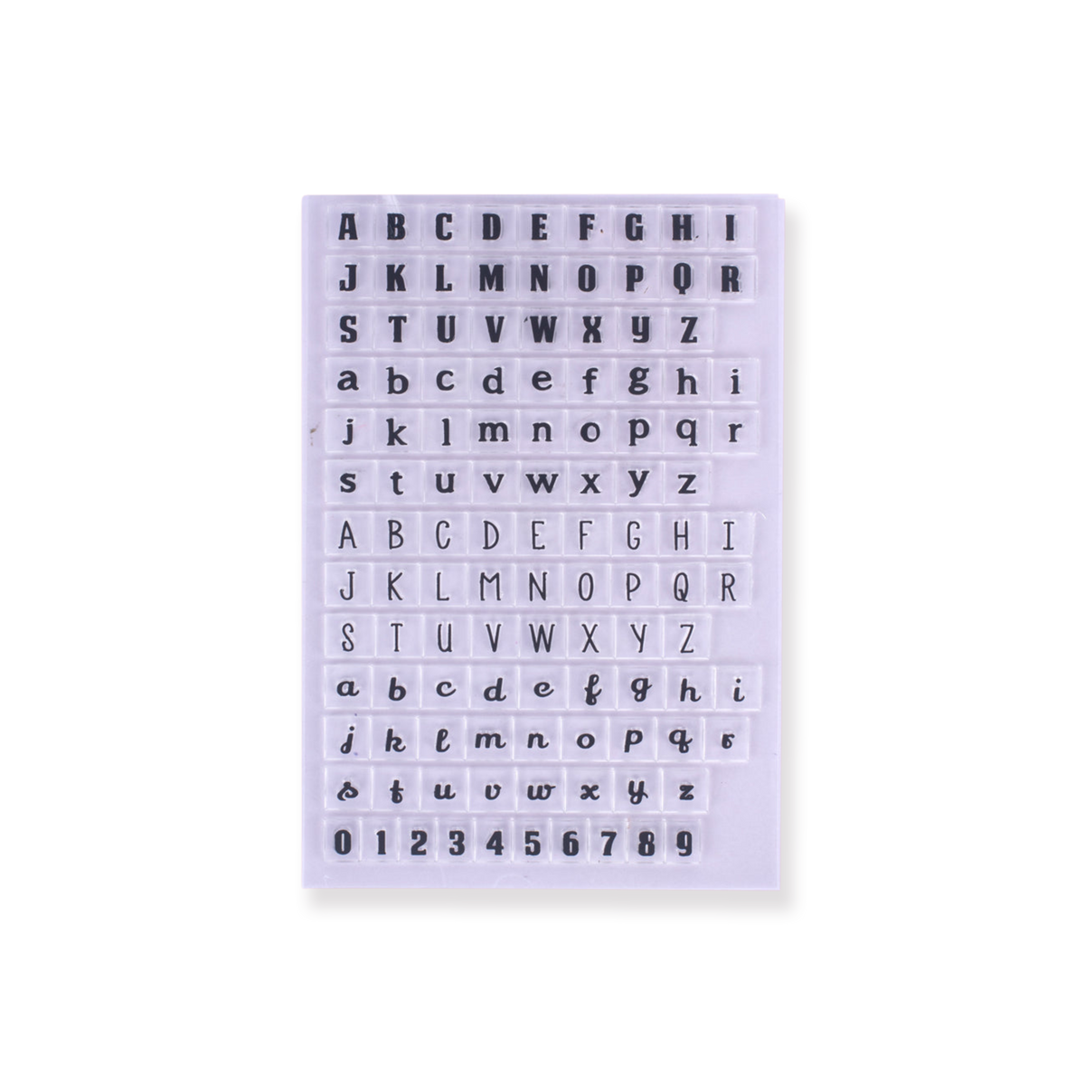 English Letters Clear Stamp - Stationery Pal