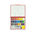 Faber-Castell Solid Watercolor Set 24-Color - Stationery Pal