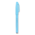 Pentel Fude Touch Brush Sign Pen - Pale Blue - 2020 New Colors - Stationery Pal