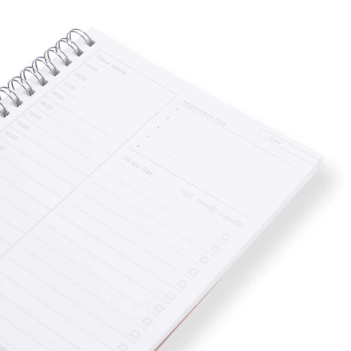 Kraft Paper Cover Daily Planner - Stationery Pal