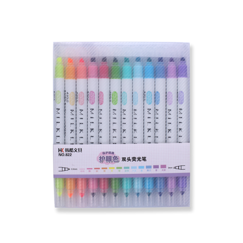 Milkliner Highlighter - Set of 12 - Stationery Pal