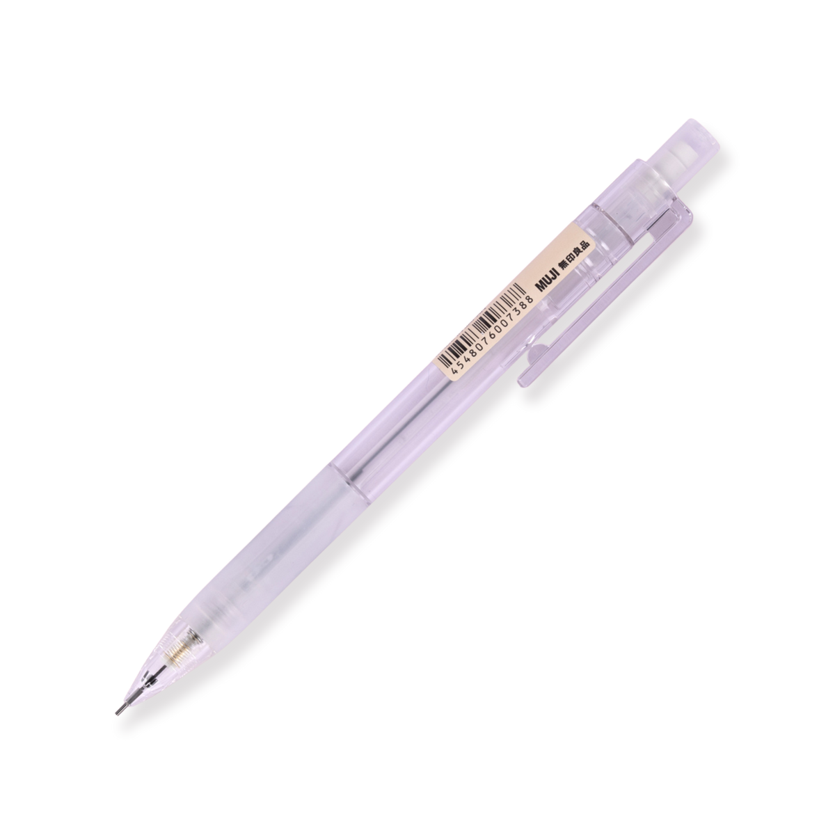 Muji Polycarbonate Sharp Pencil W/Rubber Grip 0.5 mm - Stationery Pal