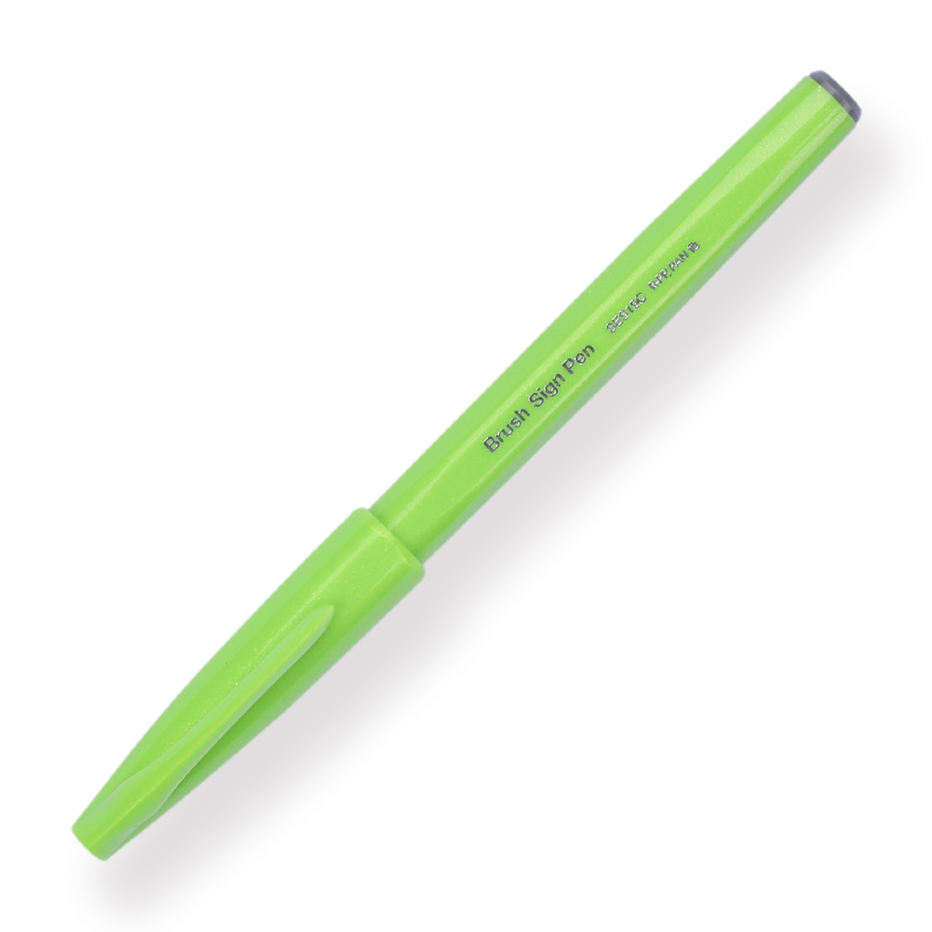 Pentel Fude Touch Brush Sign Pen - 12-Pack - 2020 New Colors - Stationery Pal