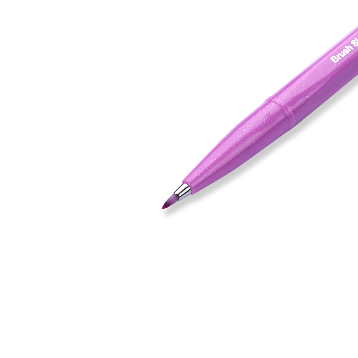 Pentel Fude Touch Brush Sign Pen - Pink Purple - 2020 New Colors - Stationery Pal