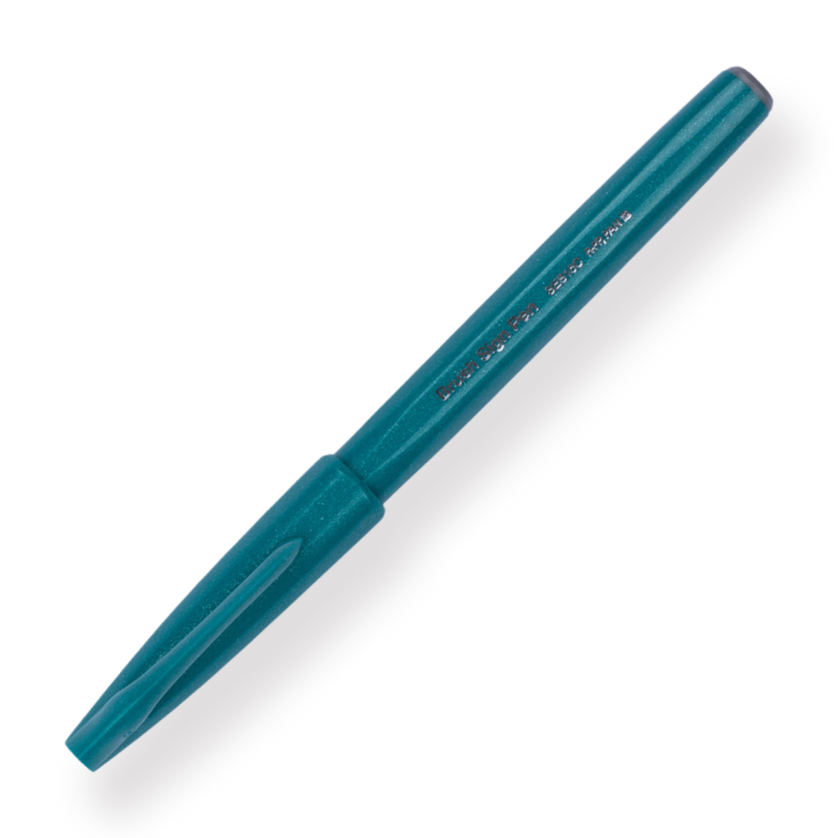 Pentel Fude Touch Brush Sign Pen - Turquoise Green - 2020 New Colors - Stationery Pal