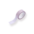 Rabbit Purple Stripe Washi Tape - Stationery Pal