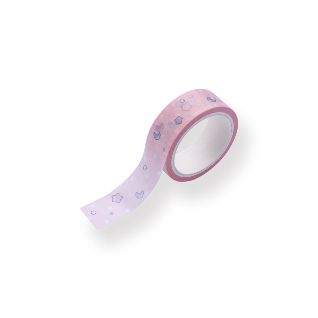 Star & Moon Washi Tape - Stationery Pal