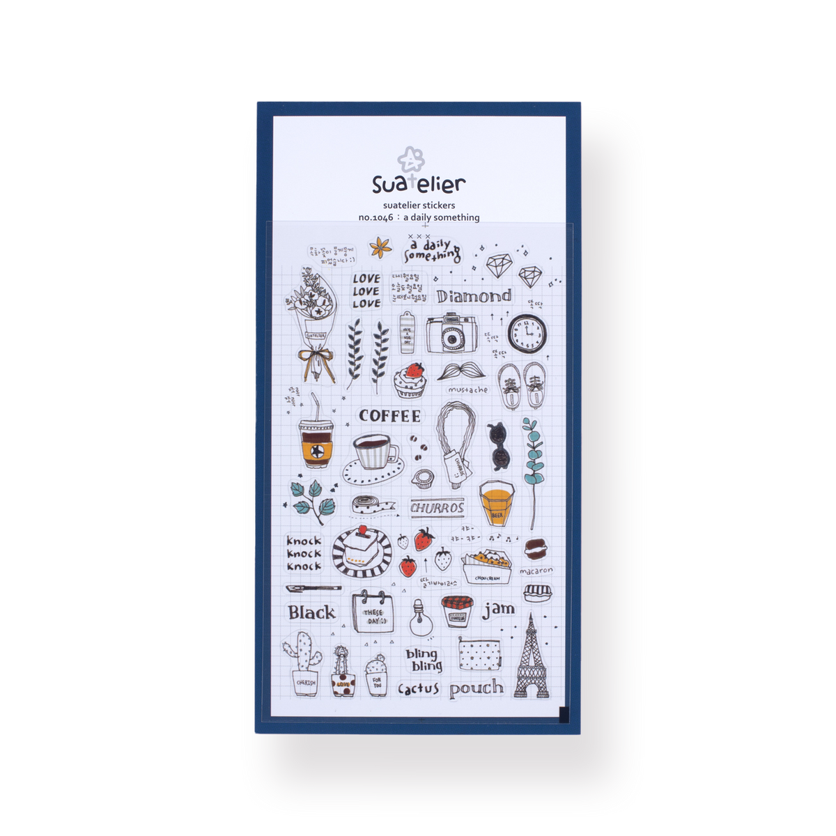 Suatelier A Daily Something Stickers - Stationery Pal