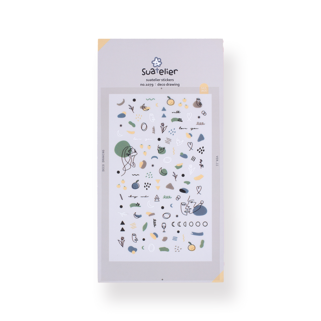 Suatelier Deco Drawing Stickers - Stationery Pal