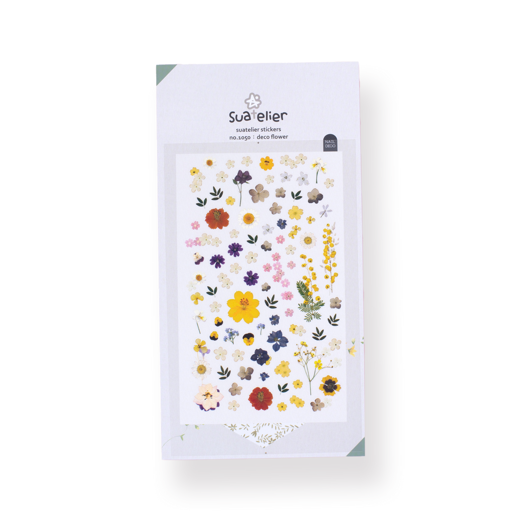 Suatelier Deco Flower Stickers - Stationery Pal