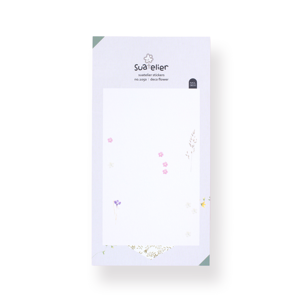 Suatelier Deco Flower Stickers - Stationery Pal