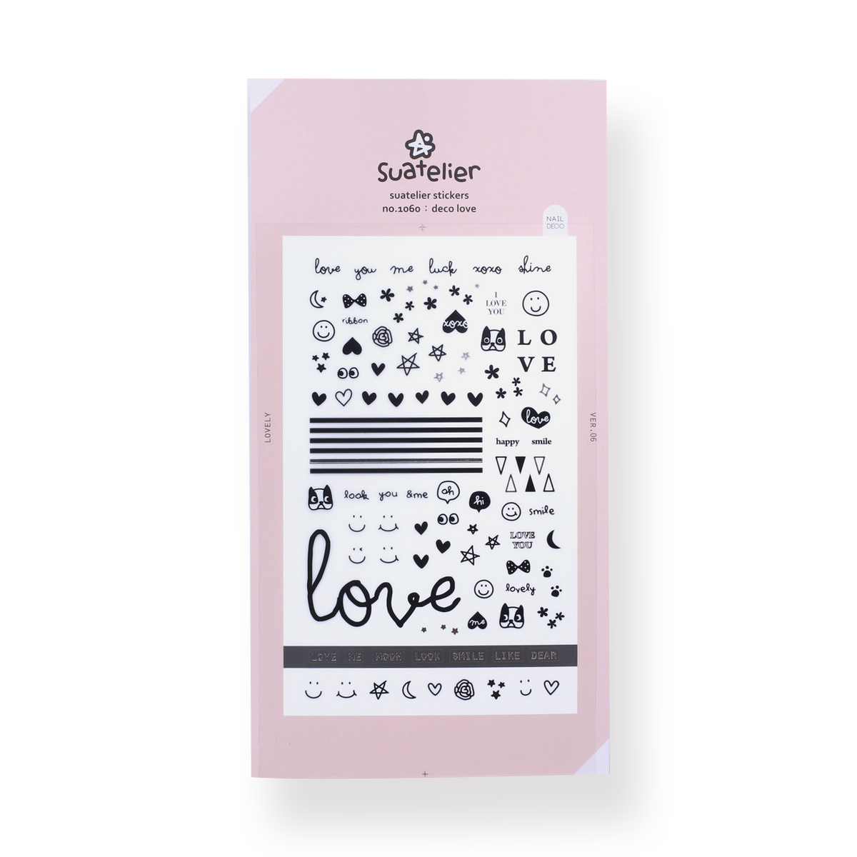 Suatelier Deco Love Stickers - Stationery Pal