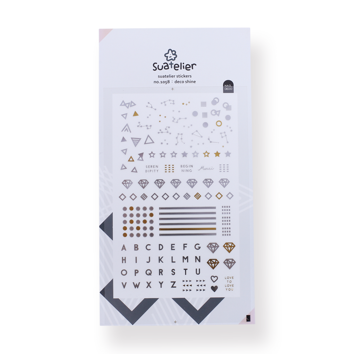 Suatelier Deco Shine Stickers - Stationery Pal