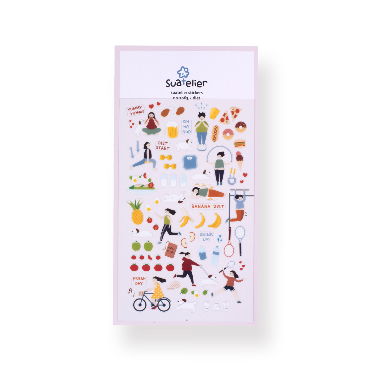 Suatelier Diet Stickers - Stationery Pal