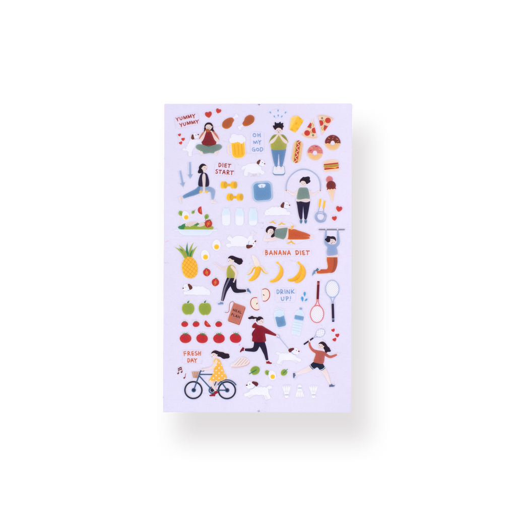 Suatelier Diet Stickers - Stationery Pal