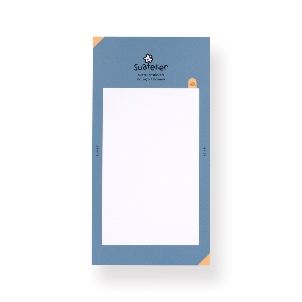 Suatelier Flowery Stickers - Stationery Pal