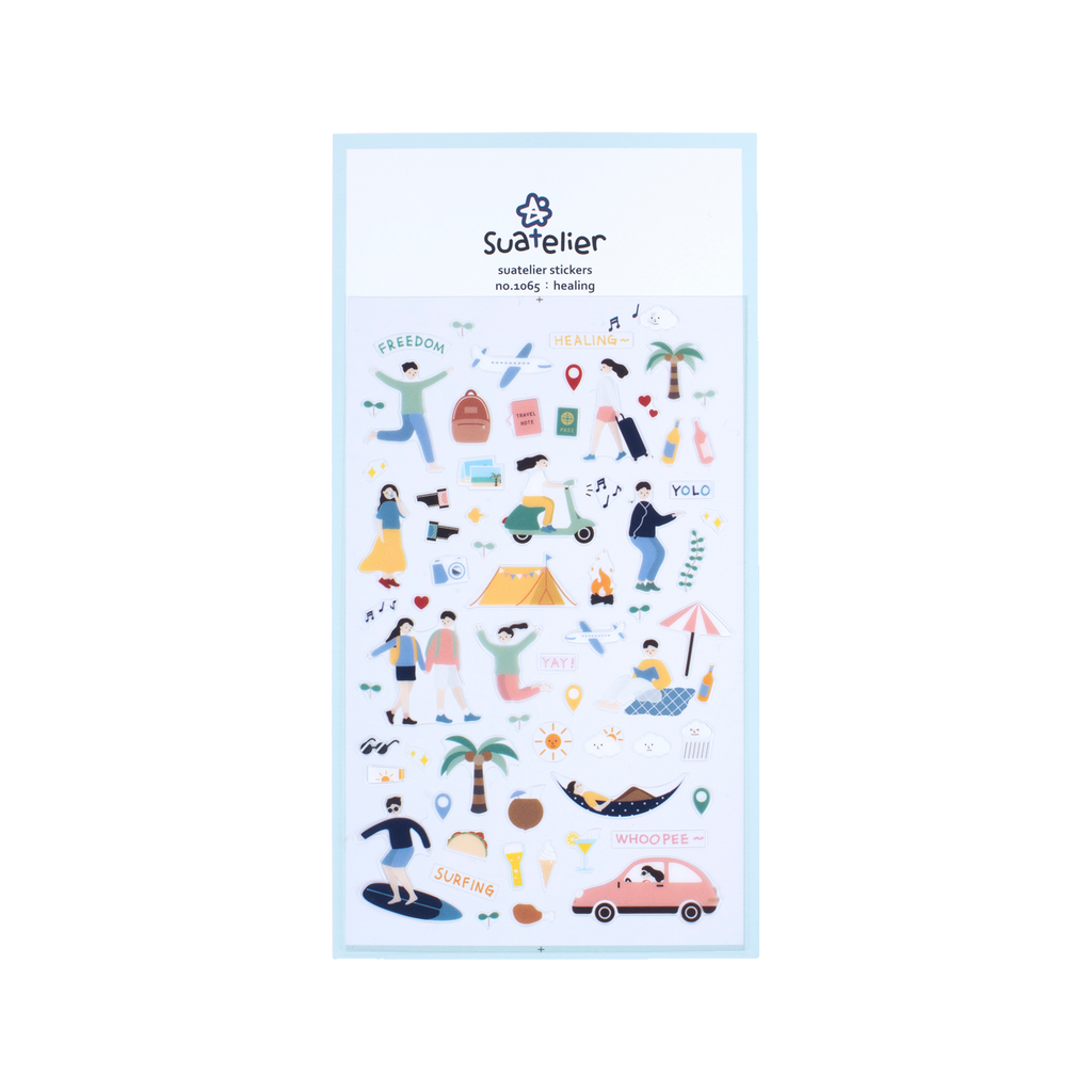 Suatelier Healing Stickers - Stationery Pal
