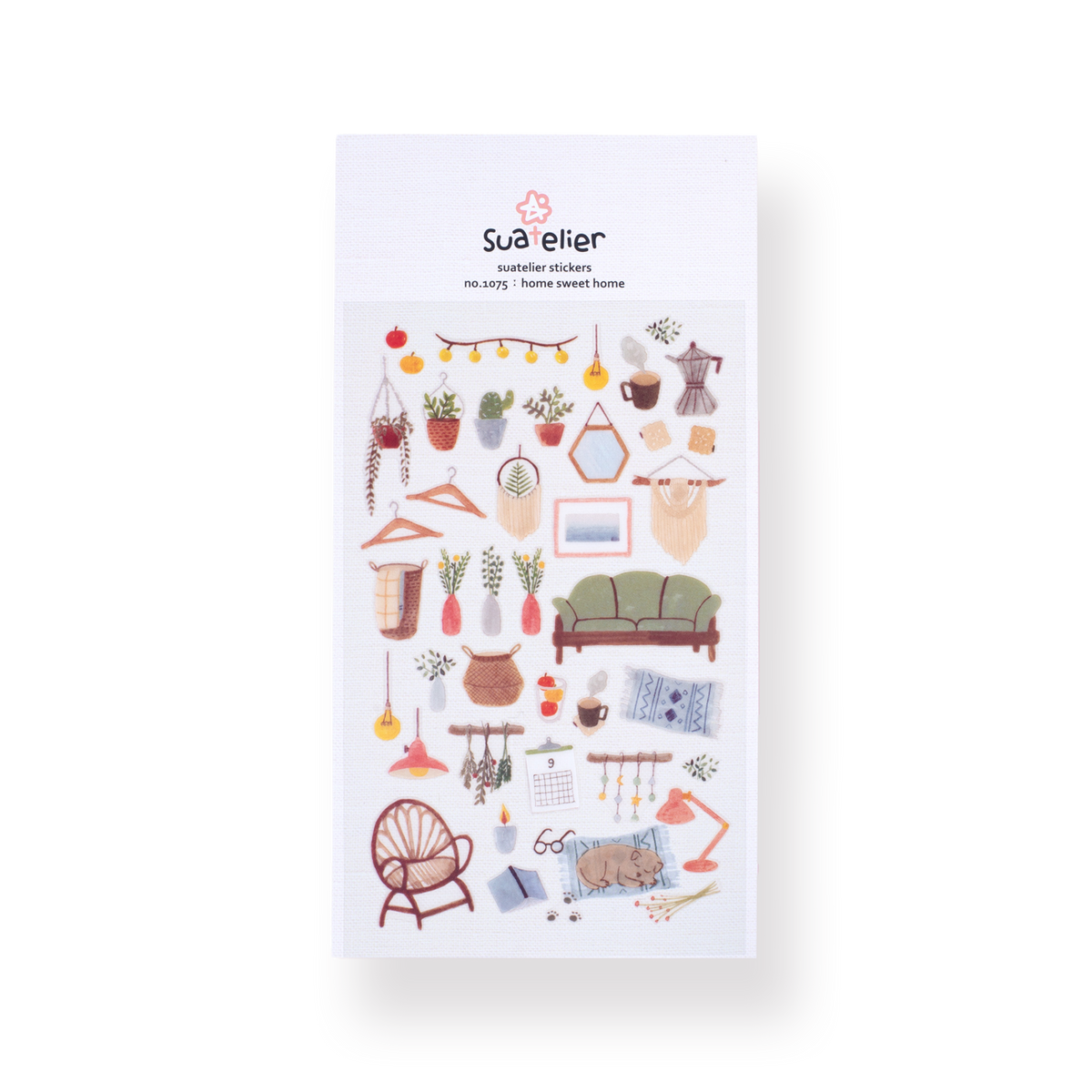 Suatelier Home Sweet Home Stickers - Stationery Pal