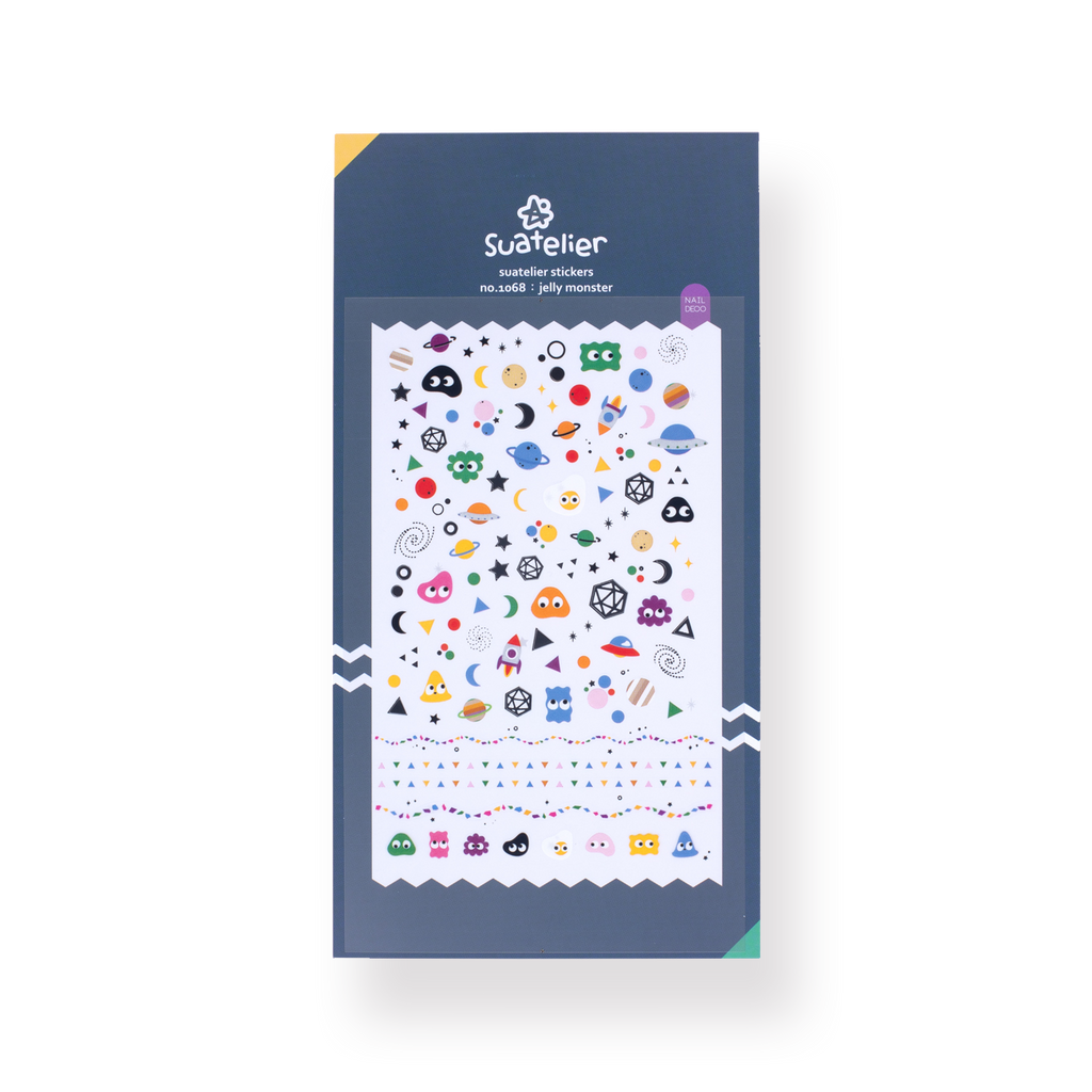 Suatelier Jelly Monster Stickers - Stationery Pal