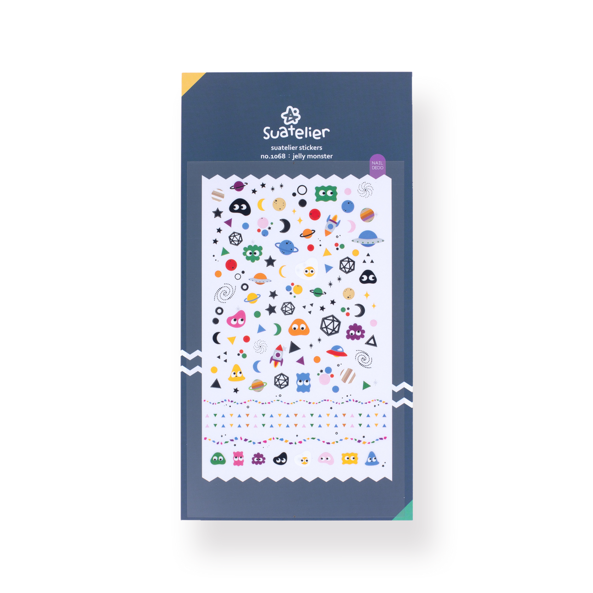 Suatelier Jelly Monster Stickers - Stationery Pal