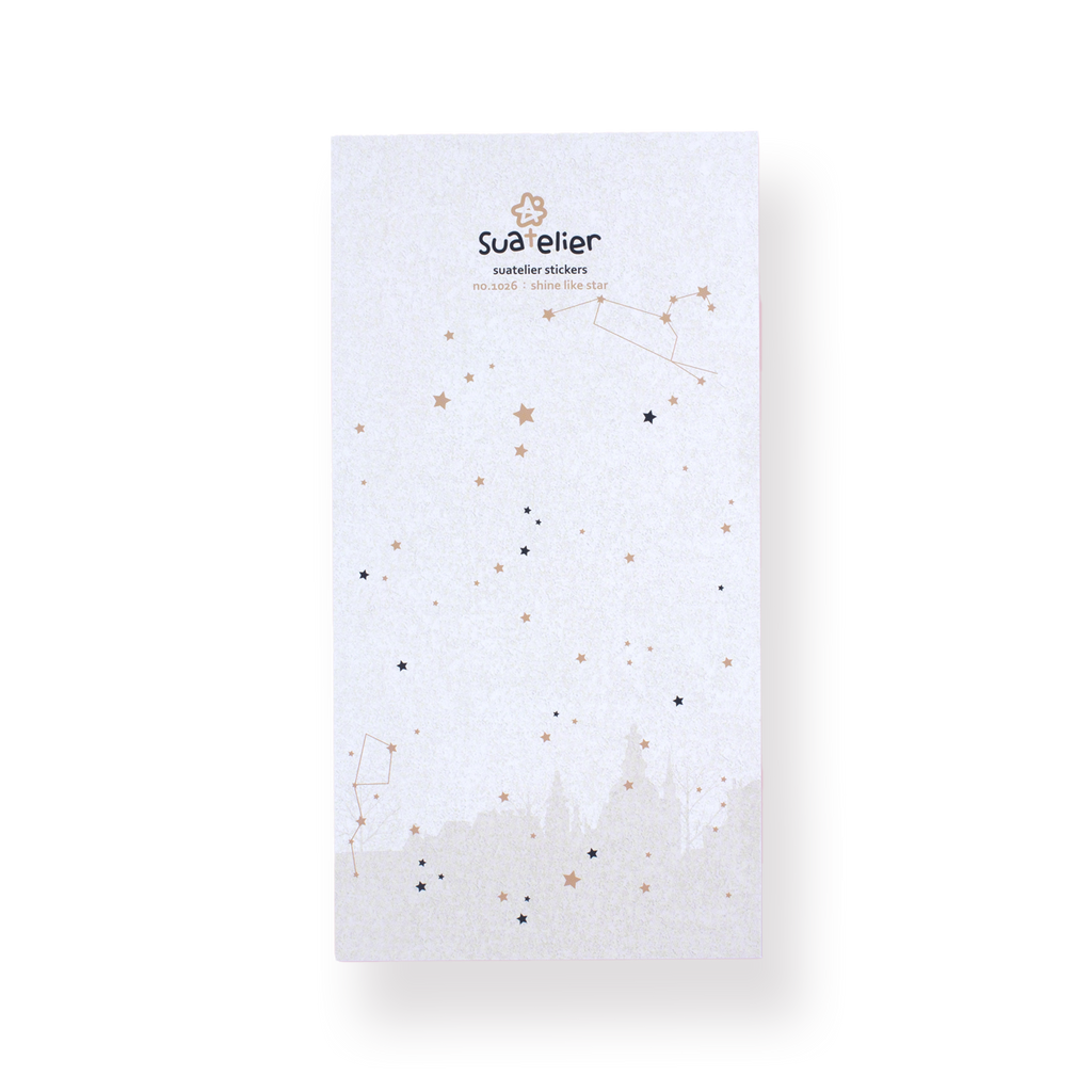 Suatelier Shine Like Star Stickers - Stationery Pal