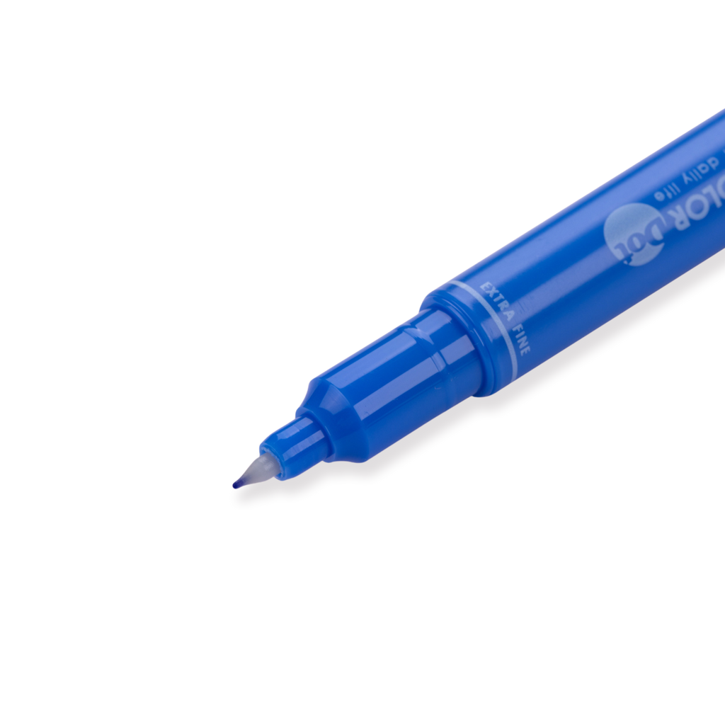 Tombow Play Color Dot Double-Sided Marker Fineliner - Blue - Stationery Pal