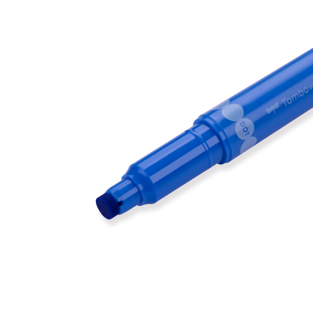 Tombow Play Color Dot Double-Sided Marker Fineliner - Blue - Stationery Pal
