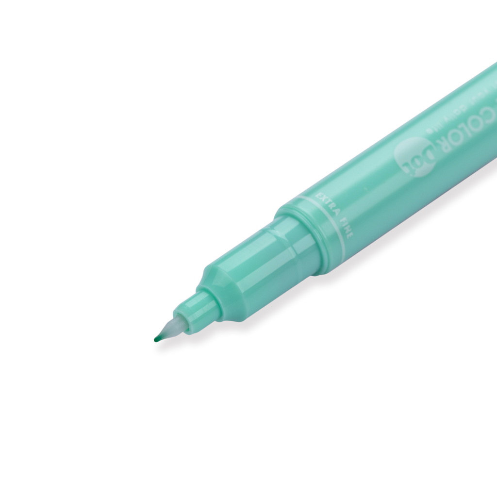 Tombow Play Color Dot Double-Sided Marker Fineliner - Mint Green - Stationery Pal
