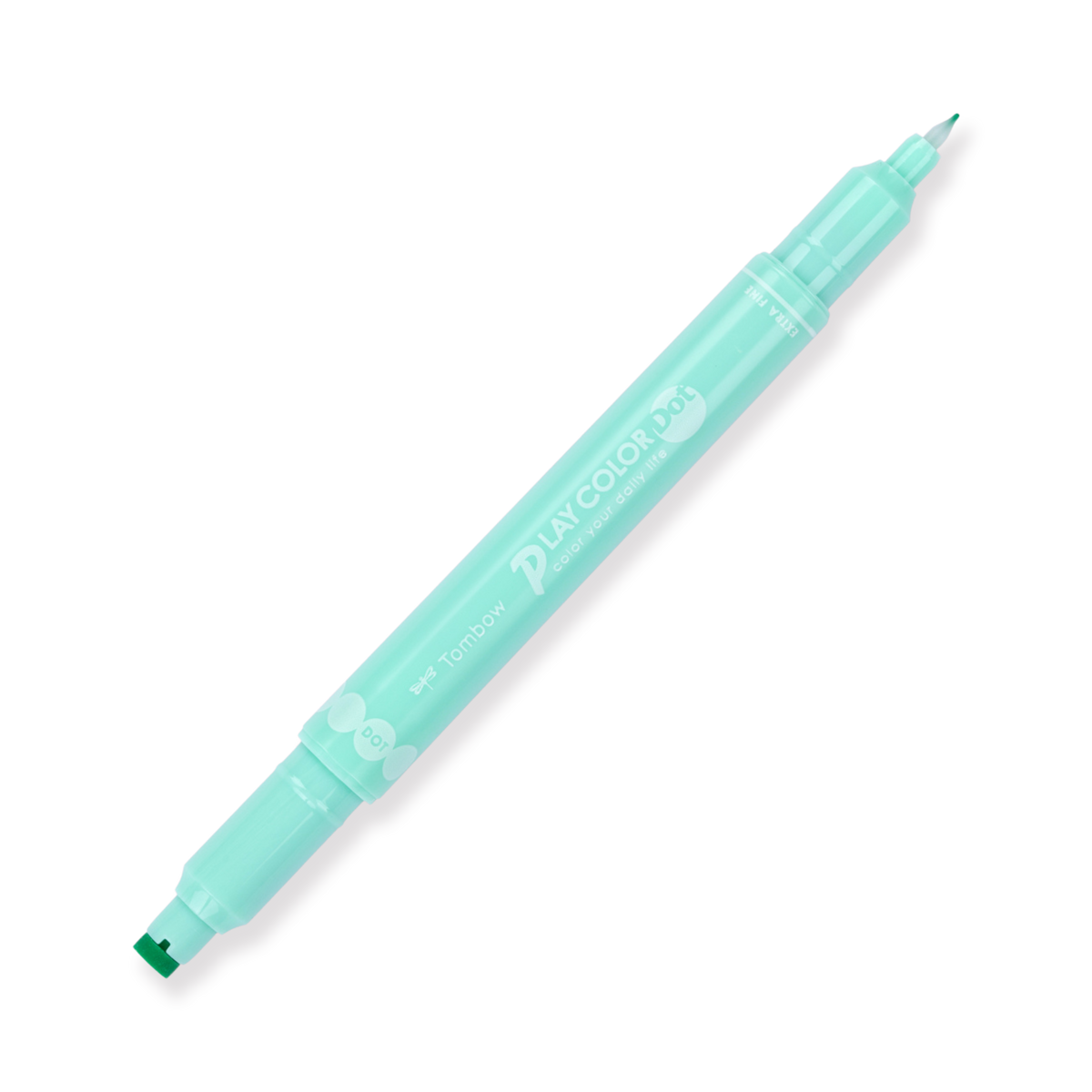Tombow Play Color Dot Double-Sided Marker Fineliner - Mint Green - Stationery Pal