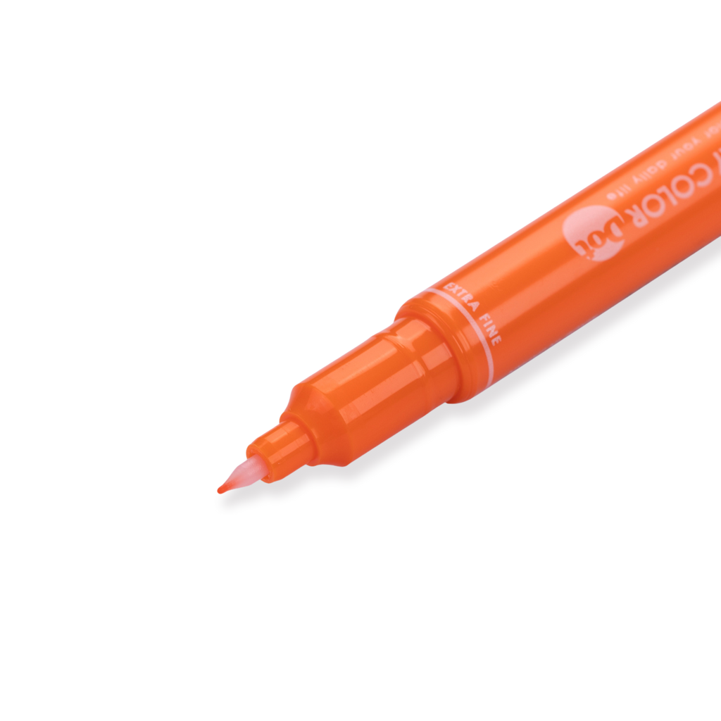 Tombow Play Color Dot Double-Sided Marker Fineliner - Orange - Stationery Pal