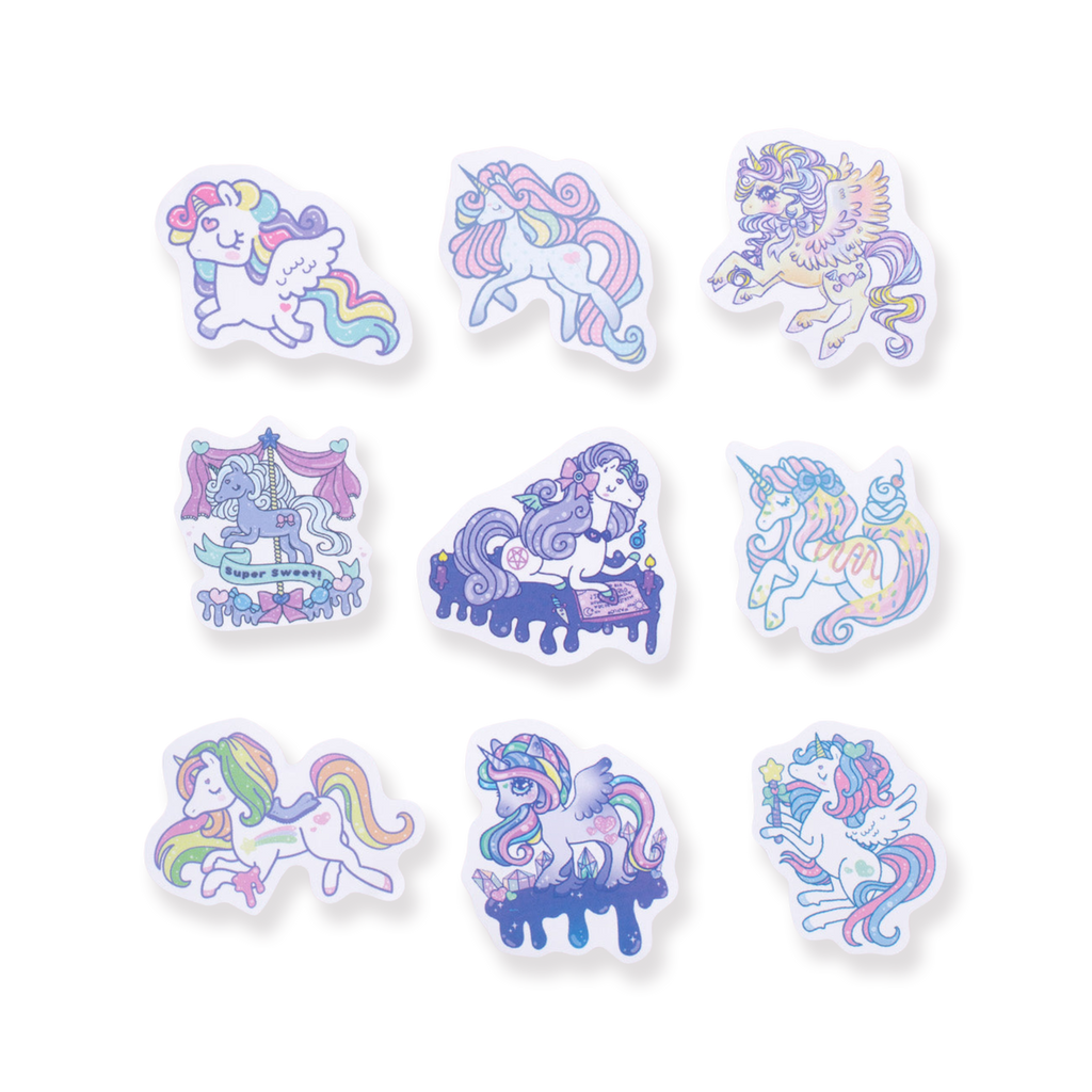 Unicorn Stickers - Stationery Pal