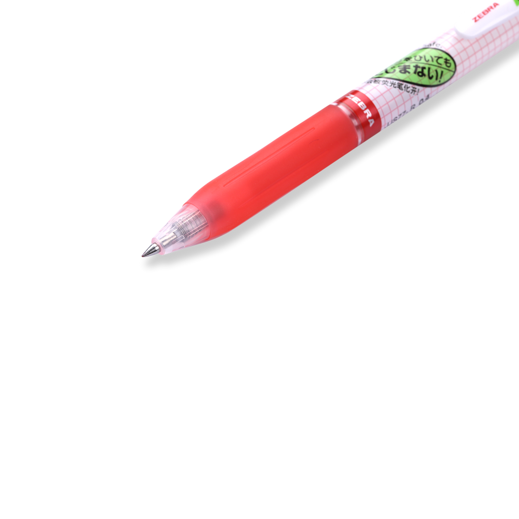 Zebra Sarasa Mark On Gel Pen - 0.4 mm - Red - Stationery Pal
