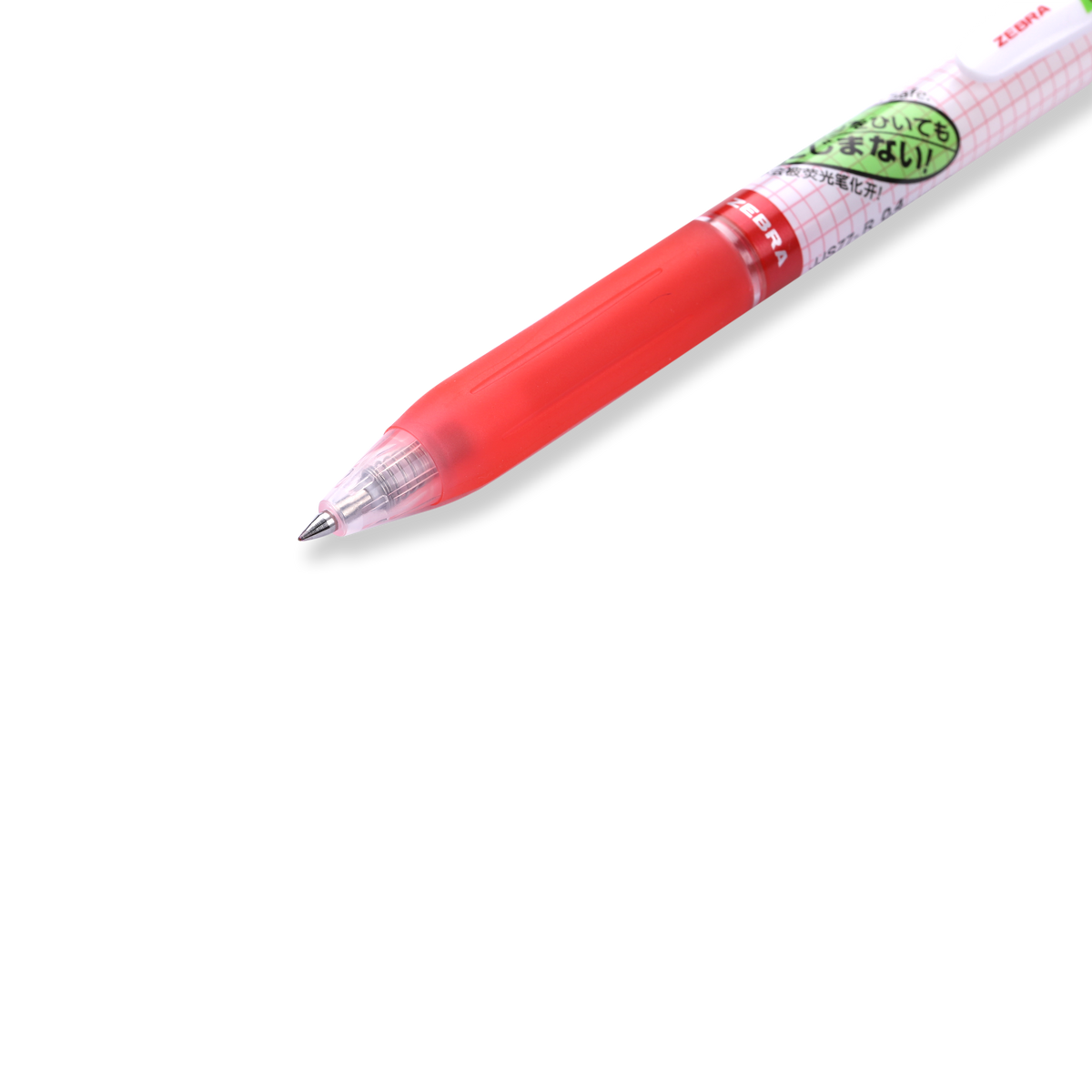 Zebra Sarasa Mark On Gel Pen - 0.4 mm - Red - Stationery Pal
