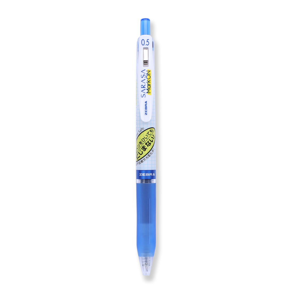 Zebra Sarasa Mark On Gel Pen - 0.5 mm - Blue - Stationery Pal