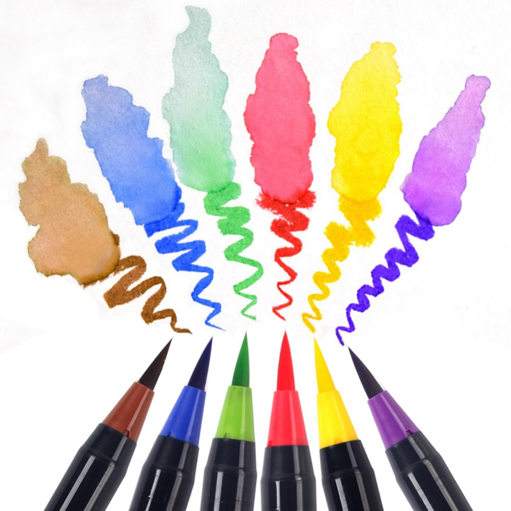 Watercolor Brush (Set of 20) - Stationery Pal